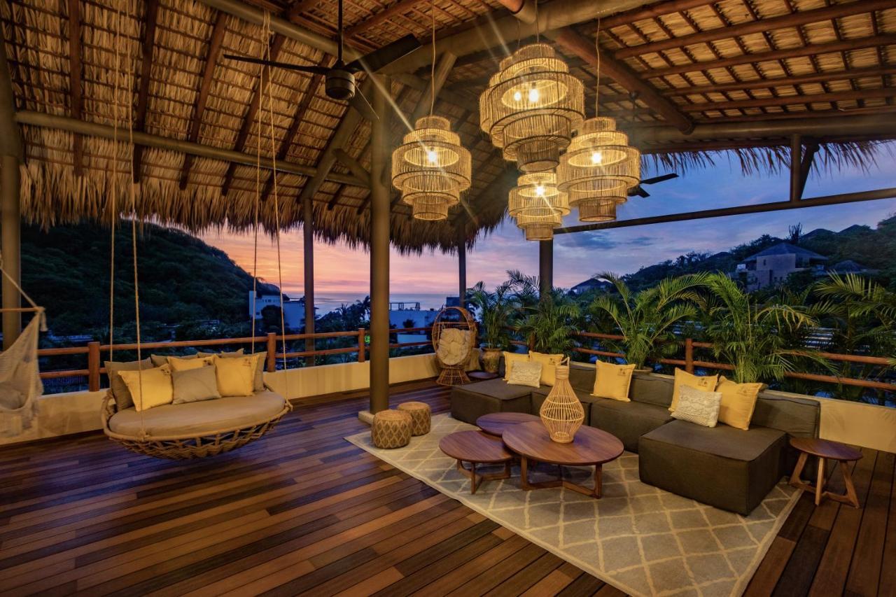 Hotel Casa Bocana Santa Cruz Huatulco Exterior foto